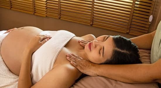 massage détente future maman